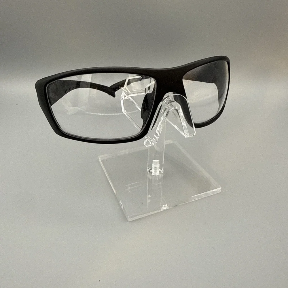 RxSight Wrap Around Authentic Sport Black Frame Unisex Outdoor - Clear Lens